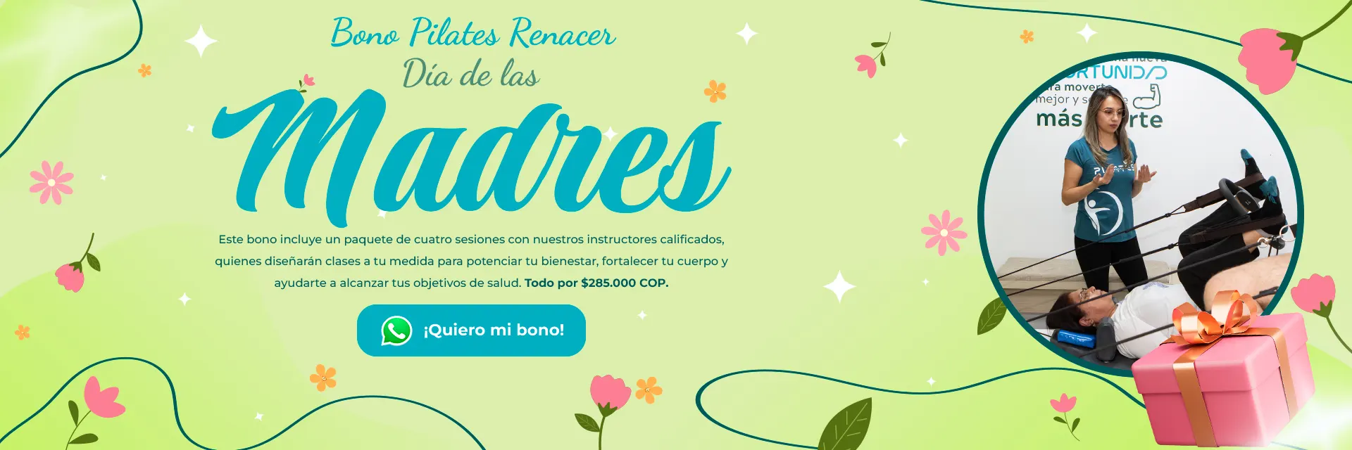 Banner Bono Banner Pilates